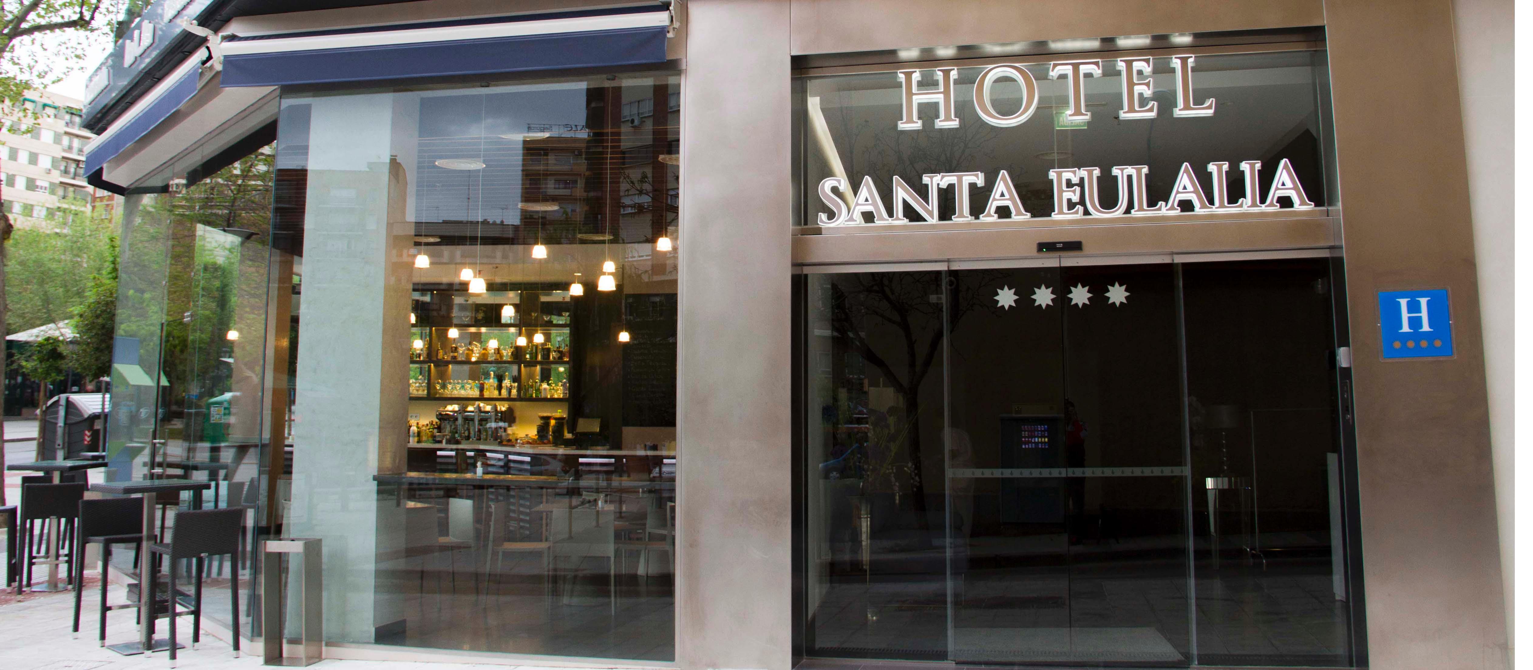Hotel Santa Eulalia Пуертоляно Екстериор снимка